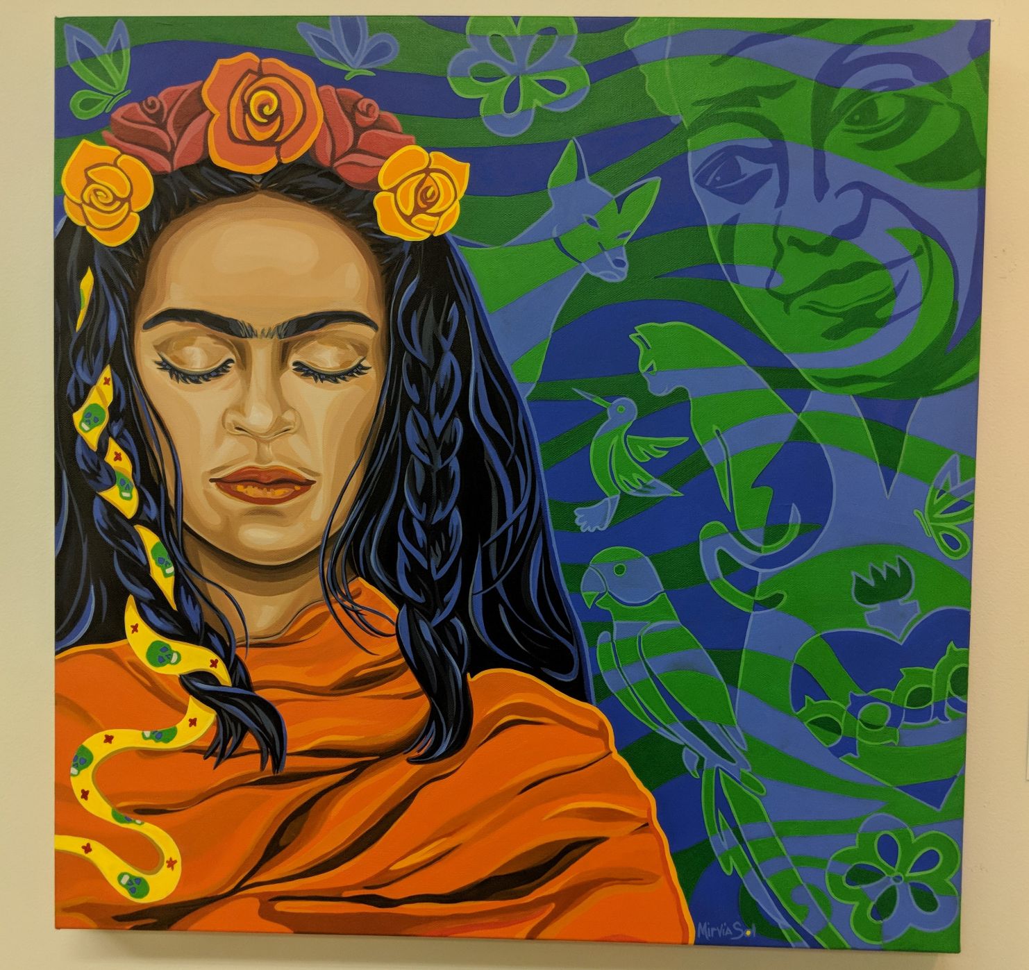 "Looking Within" by Mirvia Sol Eckert